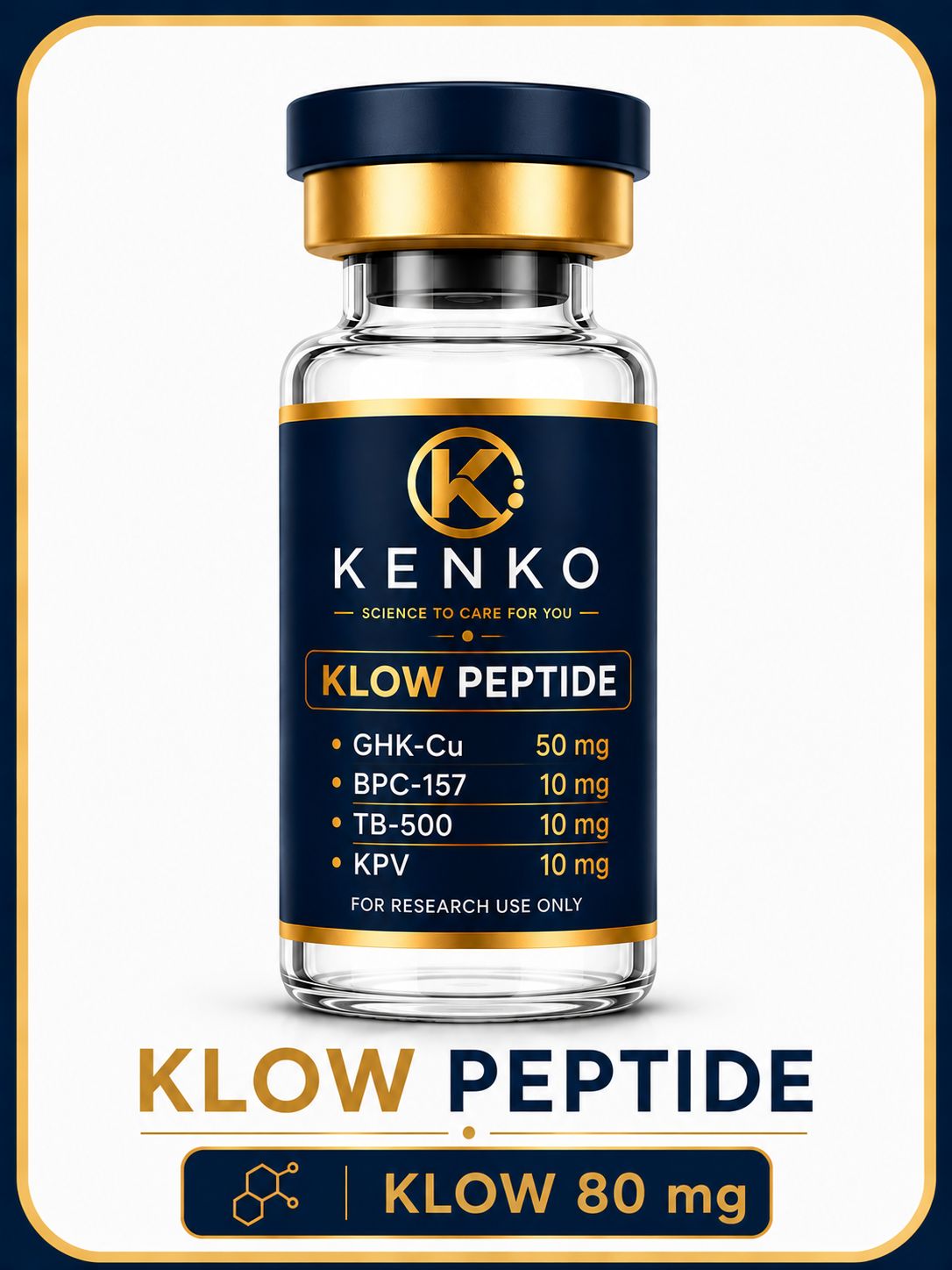 KLOW PEPTIDE - 80mg